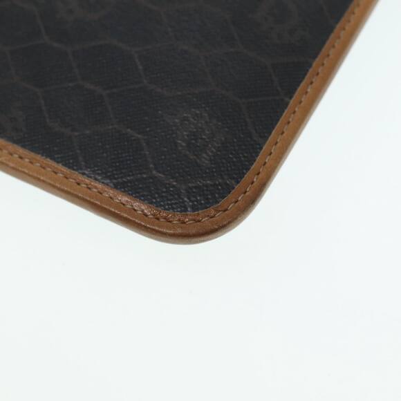 DIOR Chain Shoulder Bag Leather Black Brown Gold - Picture 16 of 16